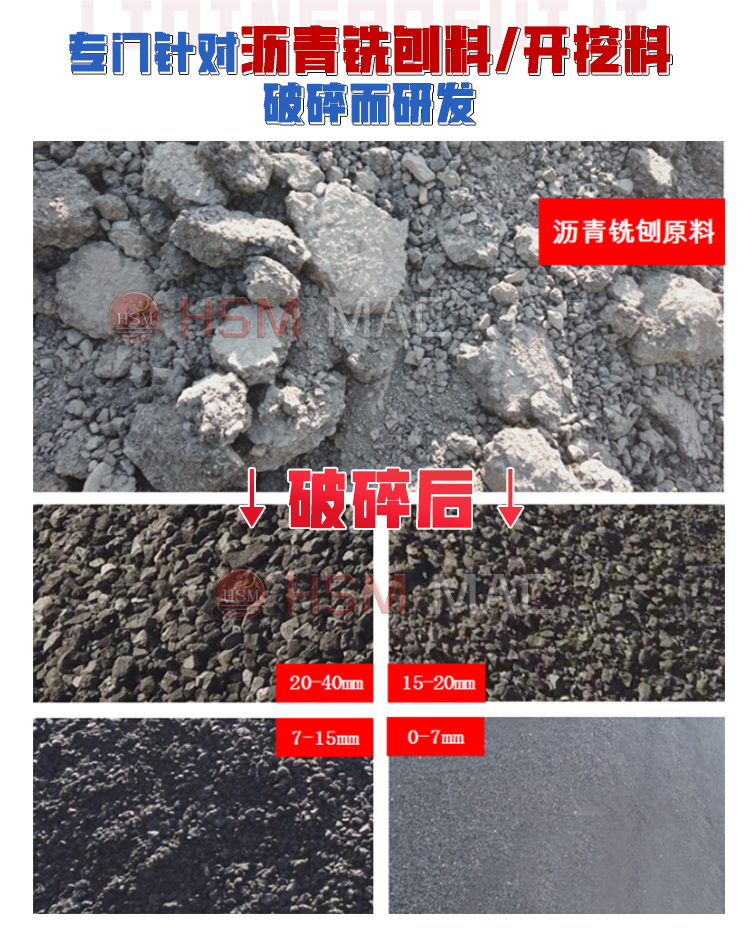 柔性齒輥破碎機(jī) 瀝青再生料破碎機(jī) 銑刨料破碎機(jī) 廢舊路面破碎機(jī) 
}
